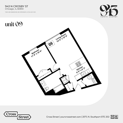 a floor plan of a bedroom apartment